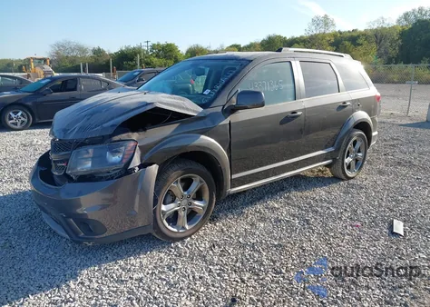 2016 Dodge Journey Crossroad Plus z USA, uszkodzony, nr VIN 3C4PDCGBXGT158256